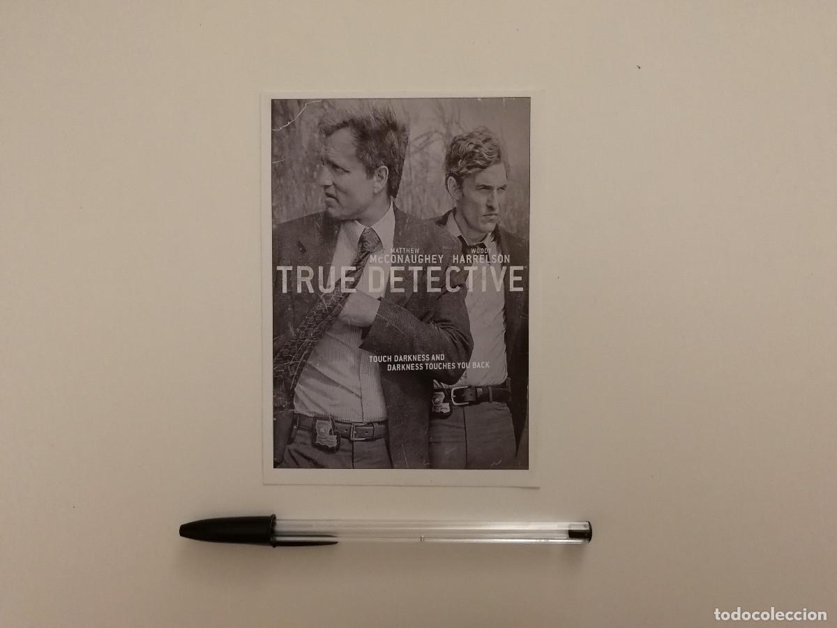 Cine: FICHA COLECCIONABLE -10*15- TRUE DETECTIVE - SERIE TV - Matthew McConaughey