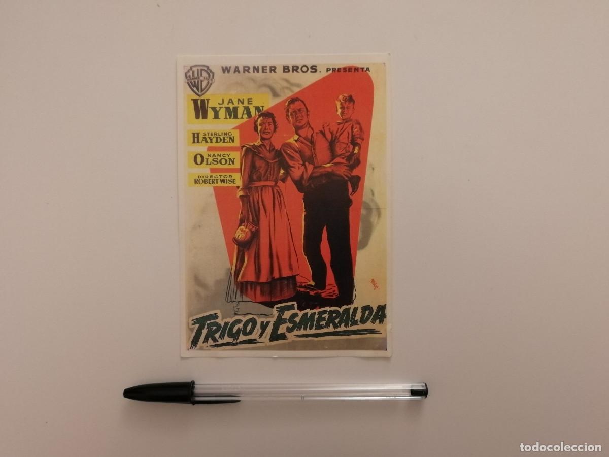 Cine: POSTAL -10*15- TRIGO Y ESMERALDA - JANE WYMAN - STERLING HAYDEN