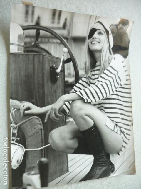 Cin&eacute;ma: INGRID ACTRIZ ANTIGUA FOTOGRAFIA ORIGINAL 28,5 X 22 CM