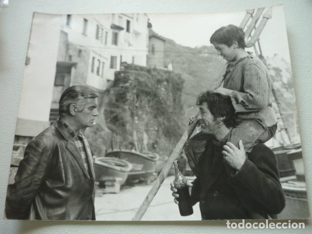 Kino: EL CRISTO DEL OCEANO ESCENA DE LA PELICULA ANTIGUA FOTOGRAFIA ORIGINAL 24 X 30 CM