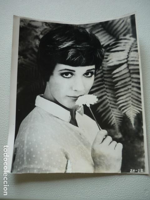 Cin&eacute;ma: JULIE ANDREWS ACTRIZ ANTIGUA FOTOGRAFIA ORIGINAL 18 X 24 CM