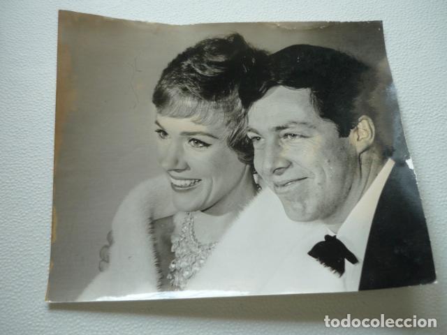 Cinema: JULIE ANDREWS ACTRIZ ANTIGUA FOTOGRAFIA ORIGINAL 18 X 24 CM