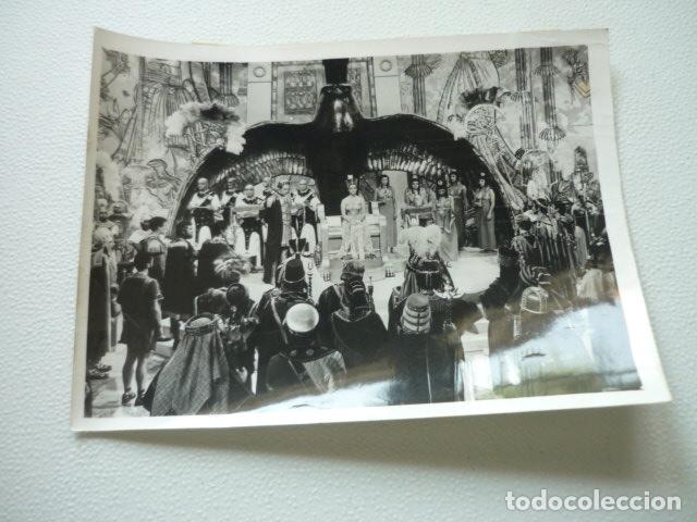 Cinema: CLEOPATRA ESCENA DE LA PELICULA ANTIGUA FOTOGRAFIA ORIGINAL 20,5 X 15 CM
