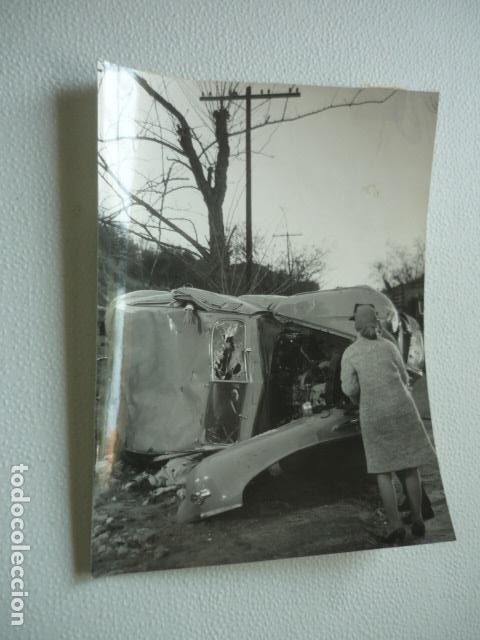 Cinema: ACCIDENTE 707 ESCENA DE LA PELICULA ANTIGUA FOTOGRAFIA ORIGINAL 13 X 18 CM