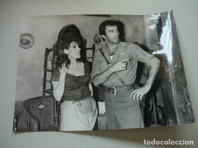 Cinema: LA CASA DE LAS CHIVAS CON CHARO SORIANO DE LA PELICULA ANTIGUA FOTOGRAFIA ORIGINAL 18 X 24 CM
