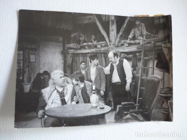 Cinema: SIN FAMILIA CIRCO PAYASOS ESCENA DE LA PELICULA ANTIGUA FOTOGRAFIA ORIGINAL 18 X 13 CM