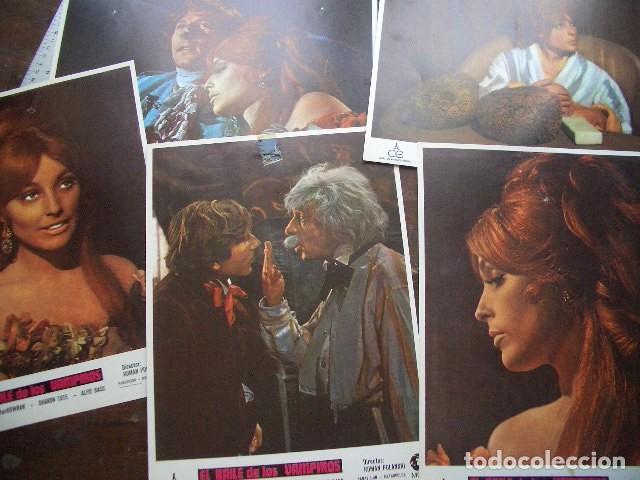 Cine: EL BAILE DE LOS VAMPIROS / JUEGO ORIGINAL 5 FOTOCROMOS - SHARON TATE - ROMAN POLANSKI