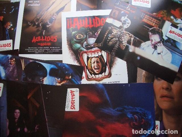 Cine: AULLIDOS, THE HOWLING, JOE DANTE, DEE WALLACE, JOHN CARRADINE - SET COMPLETO 12 FOTOCROMOS