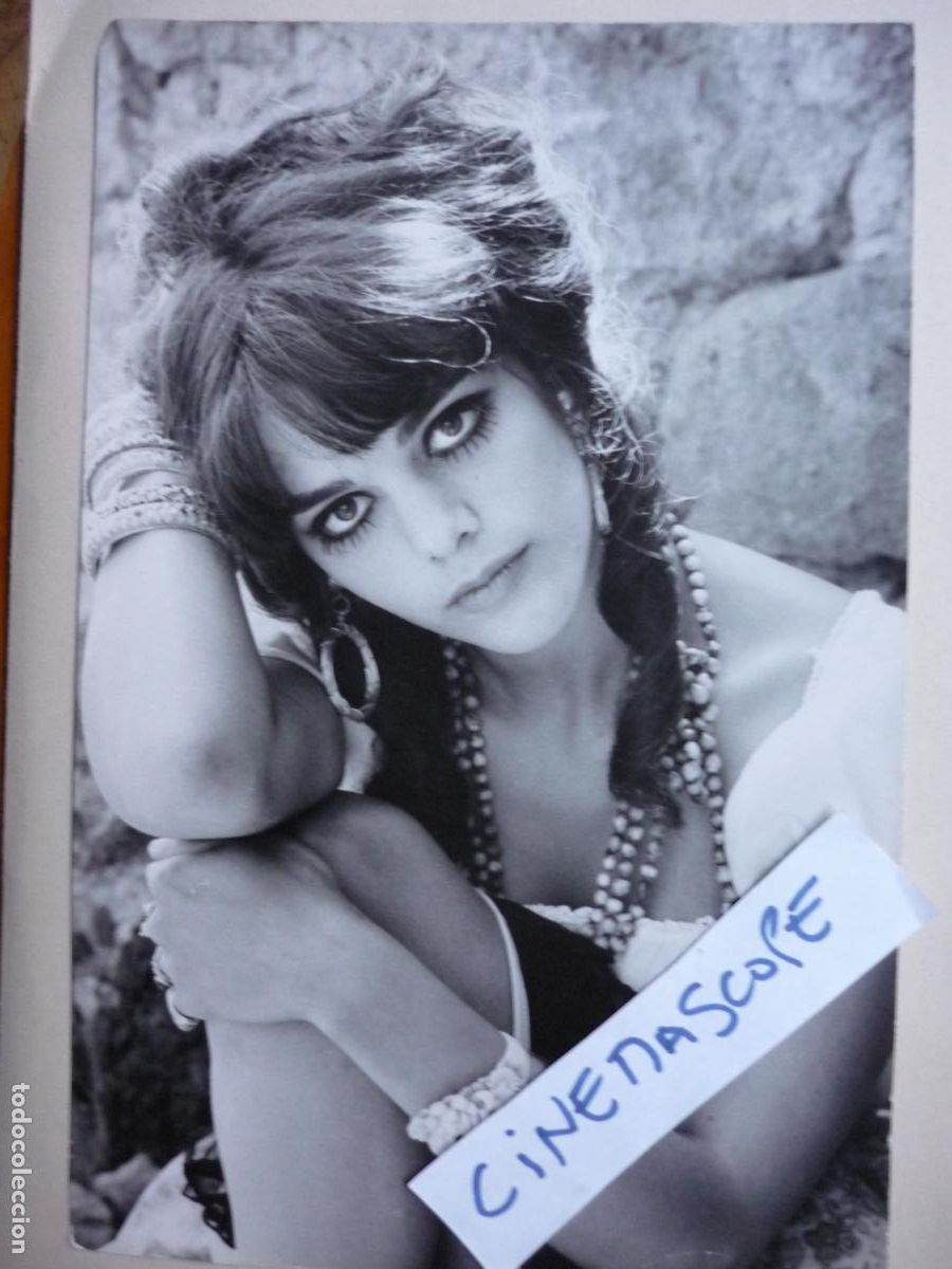 Cine: tina aumont - foto original b/n - cinema actress