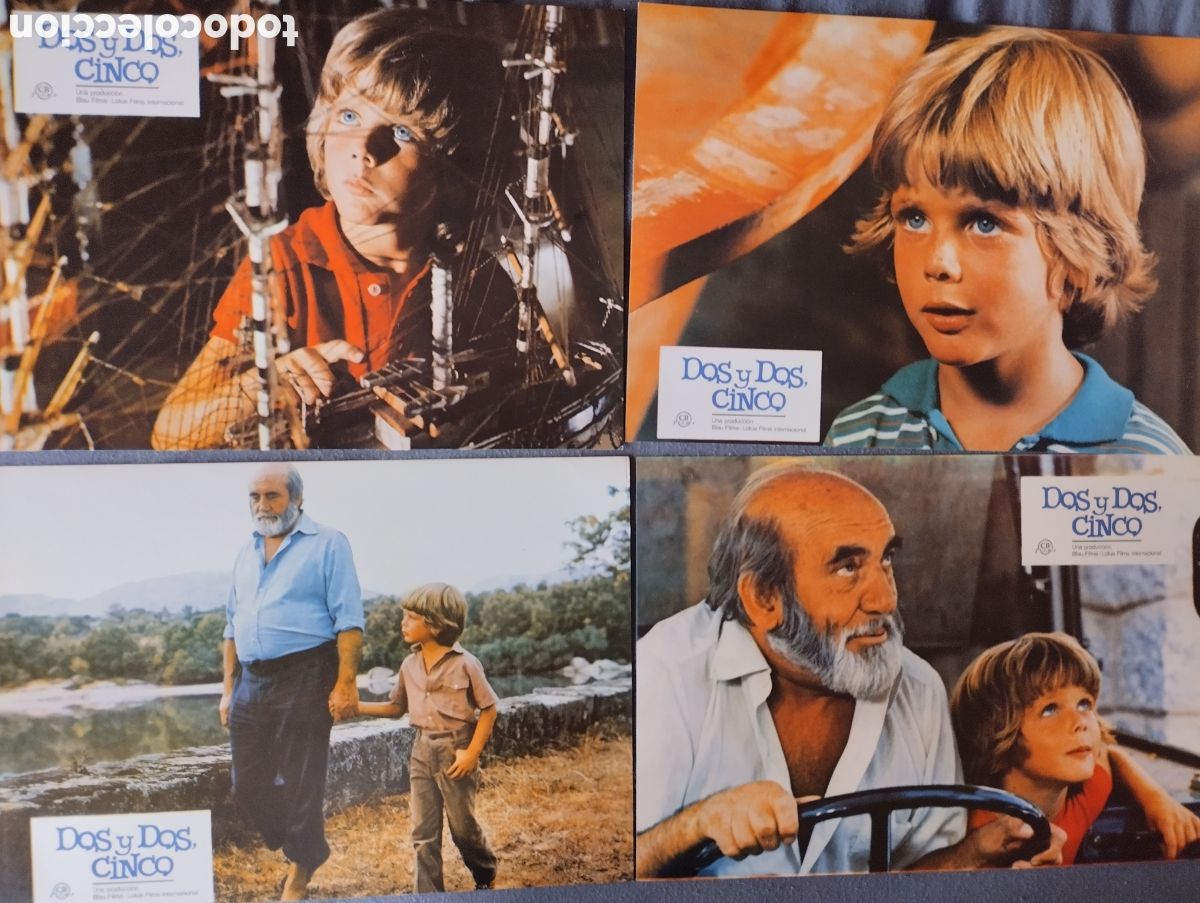 Cine: 12 FOTOCROMOS - DOS Y DOS CINCO - SET COMPLETO