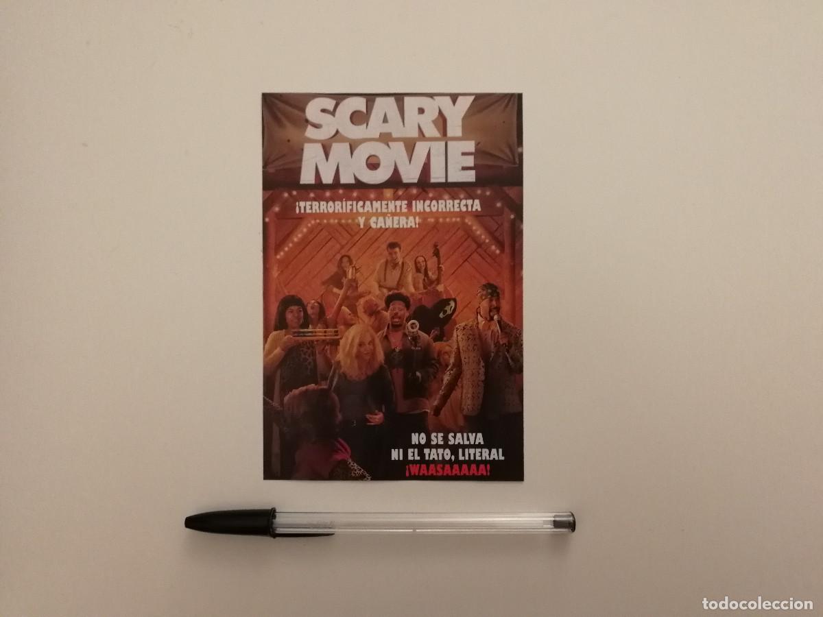 Cine: TARJETA ACARTONADA -10*15- SCARY MOVIE - TERRPR COMEDIA - WAYANS