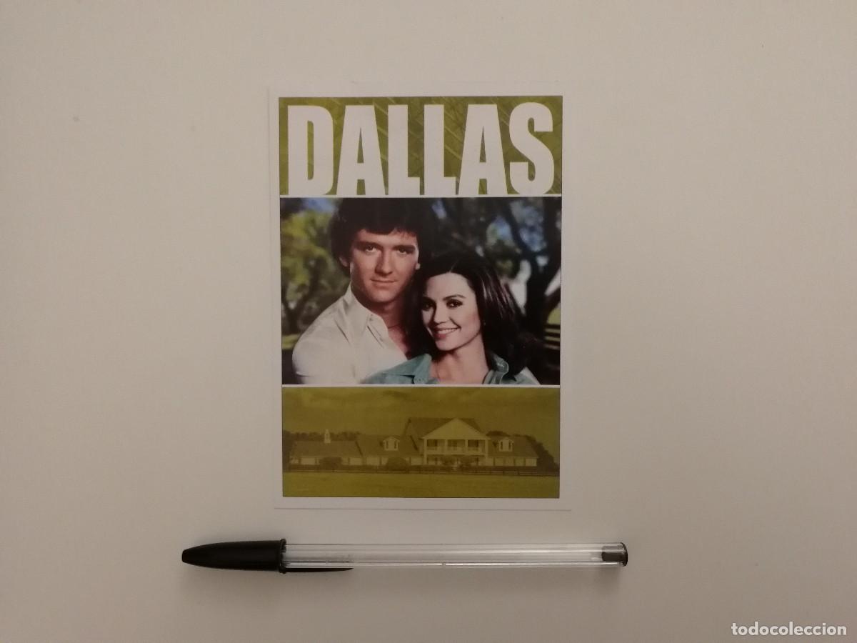 Cine: FICHA COLECCIONABLE -10*15- DALLAS - SERIE TV - VICTORIA PRINCIPAL - PATRICK DUFFY