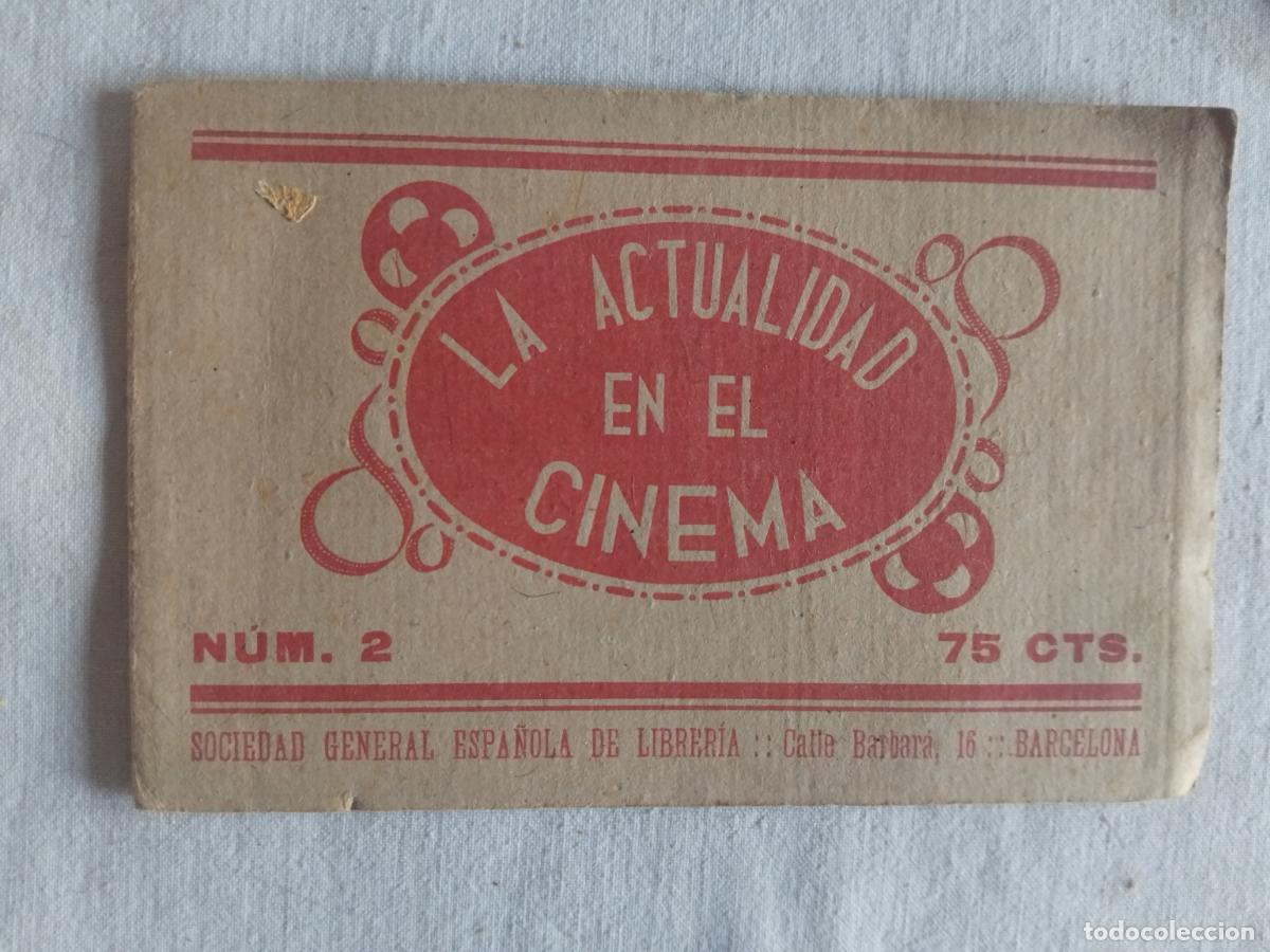 Cine: LA ACTUALIDAD EN EL CINEMA N&ordm; 2. 8 FOTOGRAFIAS EN ACORDEON DE ARTISTAS Y PELICULAS.