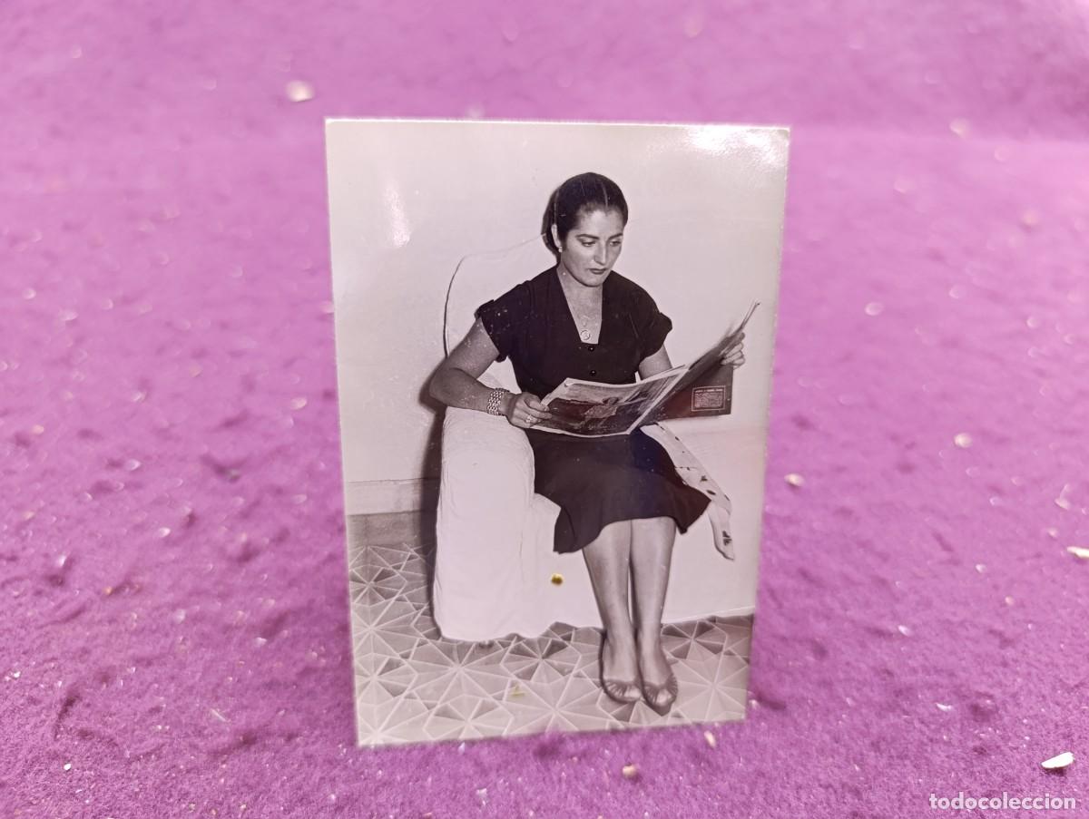 Cinema: Antigua fotograf&iacute;a de Archivo, Juanita Reina, Fot. A. Sanz, y sello de la censura
