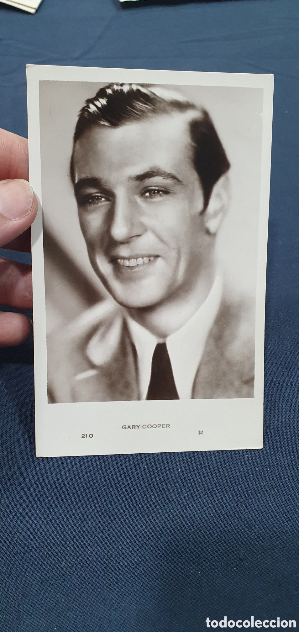 Cine: Foto postal Gary Cooper. (L133)