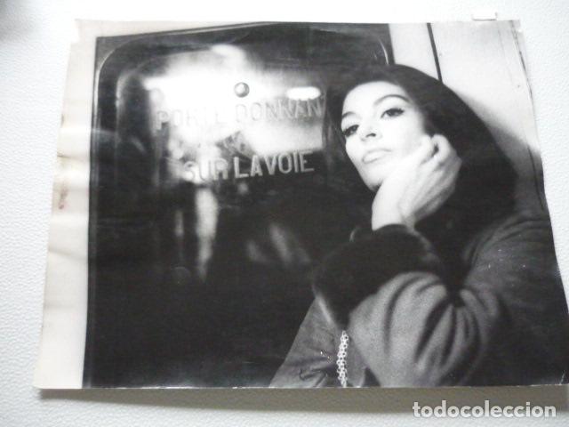 Kino: ANOUL AIMEE ACTRIZ ANTIGUA FOTOGRAFIA ORIGINAL 25 X 20 CM