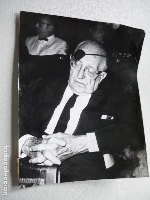 Kino: SAN SEBASTIAN FRITZ LANG DIRECTOR DE CINE ANTIGUA FOTOGRAFIA ORIGINAL 23 X 17 CM