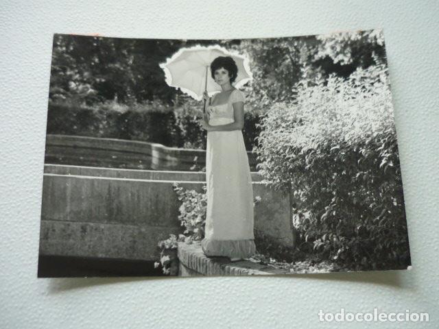 Cinema: TERESA DEL RIO ACTRIZ GOYA ESCENA DE LA PELICULA ANTIGUA FOTOGRAFIA ORIGINAL 12 X 18 CM