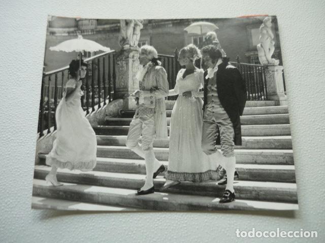 Cinema: ARANJUEZ MADRID GOYA ESCENA DE LA PELICULA ANTIGUA FOTOGRAFIA ORIGINAL 20 X 16,5 CM