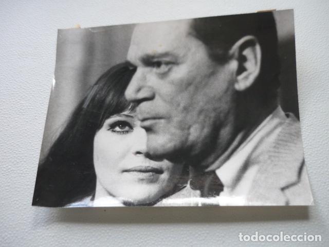 Cine: ALPHAVILLE ESCENA PELICULA ANTIGUA FOTOGRAFIA ORIGINAL 20 X 16 CM