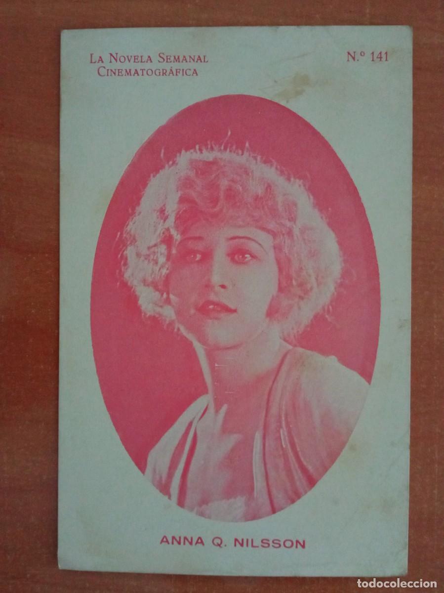 Cine: LA NOVELA SEMANAL CINEMATOGR&Aacute;FICA N&ordm; 141, ANNA Q. NILSSON