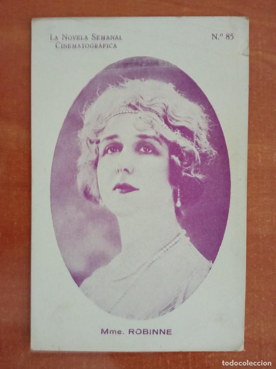 Cine: LA NOVELA SEMANAL CINEMATOGR&Aacute;FICA N&ordm; 85, MME.ROBINNE