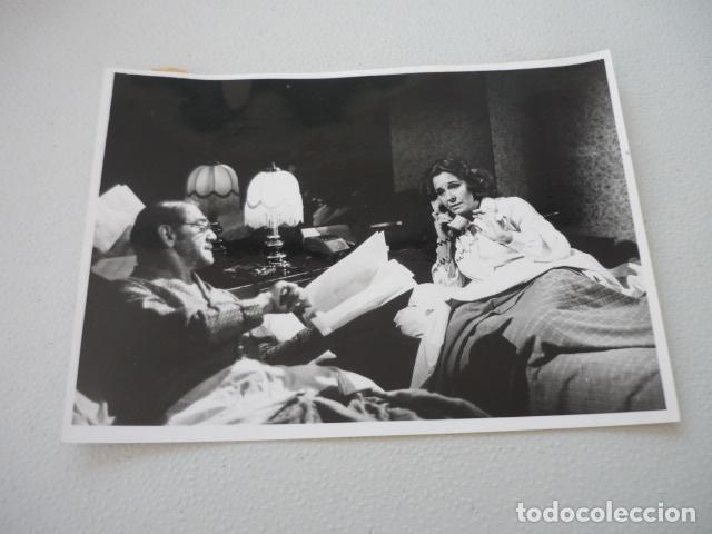Cinema: EL SE&Ntilde;OR VILLANUEVA Y SU GENTE TELEVISION ESPA&Ntilde;OLA ANTIGUA FOTOGRAFIA ORIGINAL 18 X 13 CM
