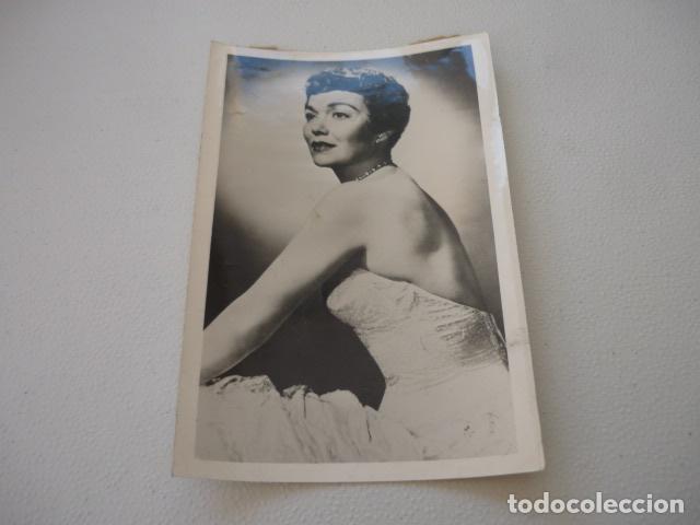Cin&eacute;ma: JANE WYMAN ACTRIZ ANTIGUA FOTOGRAFIA ORIGINAL 12 X 18 CM