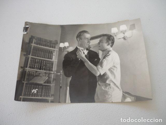 Cinema: TONY LEBLANC Y FERNANDO FERNAN GOMEZ ACTORES ANTIGUA FOTOGRAFIA ORIGINAL 13 X 18 CM
