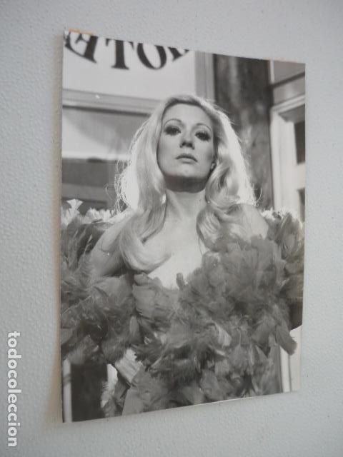 Cin&eacute;ma: EVA LEON ACTRIZ ANTIGUA FOTOGRAFIA ORIGINAL 13 X 18 CM