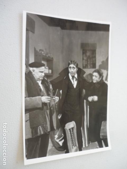 Cin&eacute;ma: LUIS BARBERO Y PACO CECILIO ACTORES ANTIGUA FOTOGRAFIA ORIGINAL 13 X 18 CM