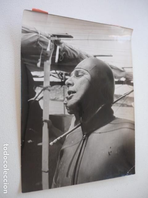 Cine: OPERACION TRUENO ESCENA DE LA PELICULA SEAN CONNERY ACTOR ANTIGUA FOTOGRAFIA ORIGINAL 24 X 18 CM