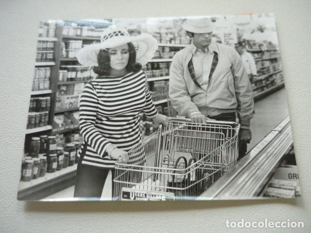 Cin&eacute;ma: ELIZABETH TAYLOR ACTRIZ ANTIGUA FOTOGRAFIA ORIGINAL 18 X 24 CM