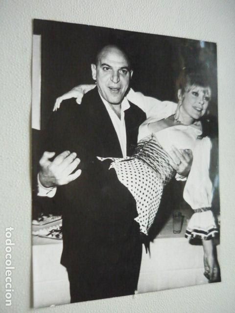 Cinema: EL DIABLO Y LA MUERTE ELKE SOMMER ACTRIZ ESCENA PELICULA ANTIGUA FOTOGRAFIA ORIGINAL 18 X 24 CM