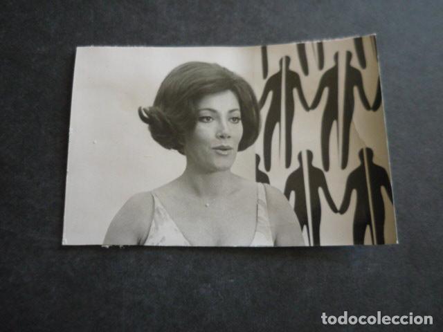 Cine: ANA CASTOR ACTRIZ ANTIGUA FOTOGRAFIA ORIGINAL 6 X 9 CM