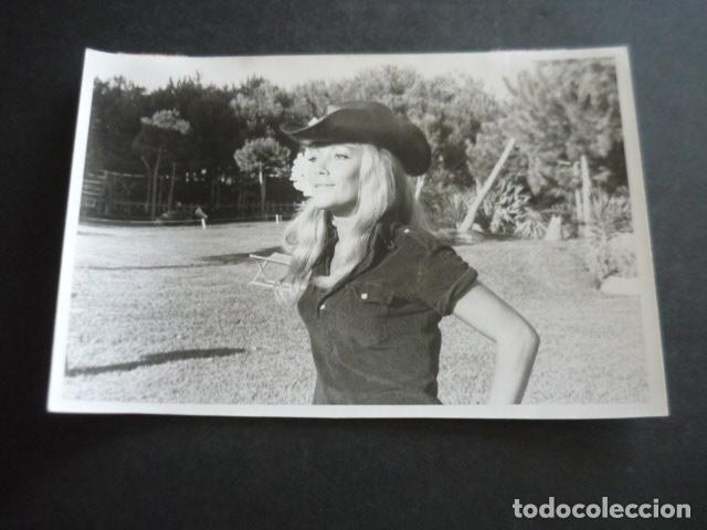 Cin&eacute;ma: ANA CASTOR ACTRIZ ANTIGUA FOTOGRAFIA ORIGINAL 12 X 18 CM