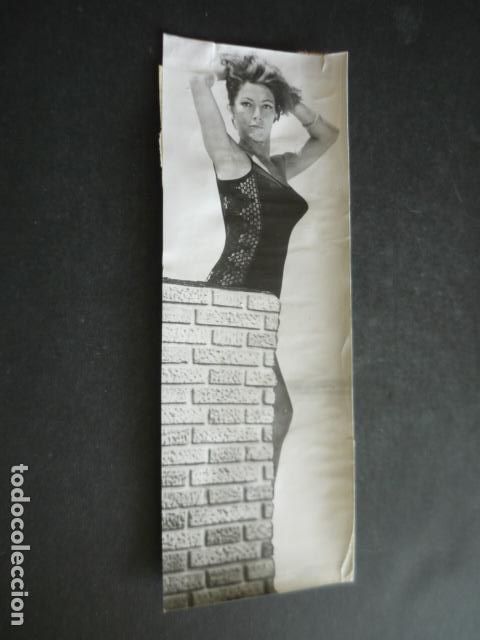 Cinema: ANA CASTOR ACTRIZ ANTIGUA FOTOGRAFIA ORIGINAL 9 X 23 CM