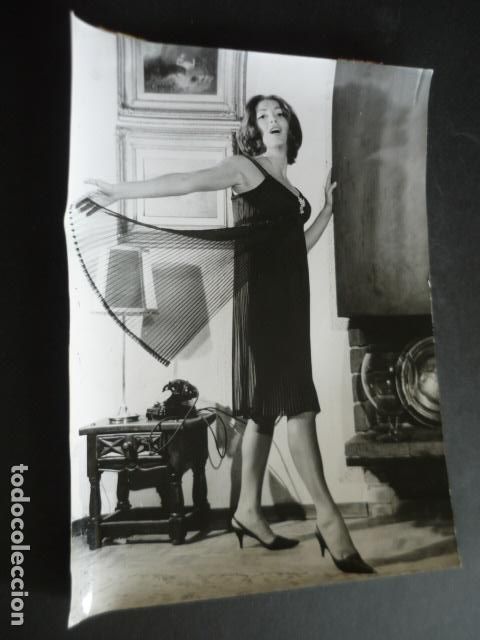 Cin&eacute;ma: ANA CASTOR ACTRIZ ANTIGUA FOTOGRAFIA ORIGINAL 18 X 24 CM