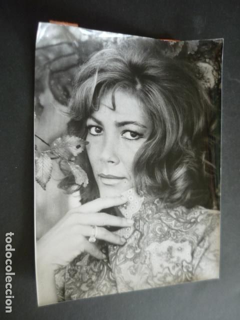 Cine: ANA CASTOR ACTRIZ ANTIGUA FOTOGRAFIA ORIGINAL 18 X 24 CM