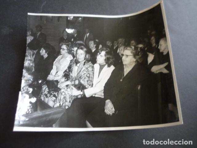 Cin&eacute;ma: MARIA JOSE GOYANES ACTRIZ EN LA BODA DE ISMAEL MERLO ANTIGUA FOTOGRAFIA ORIGINAL 18 X 22 CM
