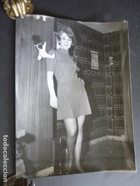 Cin&eacute;ma: MARIA JOSE GOYANES ACTRIZ ANTIGUA FOTOGRAFIA ORIGINAL 18 X 24 CM