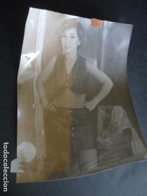 Cin&eacute;ma: MARIA JOSE GOYANES ACTRIZ ANTIGUA FOTOGRAFIA ORIGINAL 18 X 24 CM
