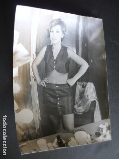 Cin&eacute;ma: MARIA JOSE GOYANES ACTRIZ ANTIGUA FOTOGRAFIA ORIGINAL 18 X 24 CM