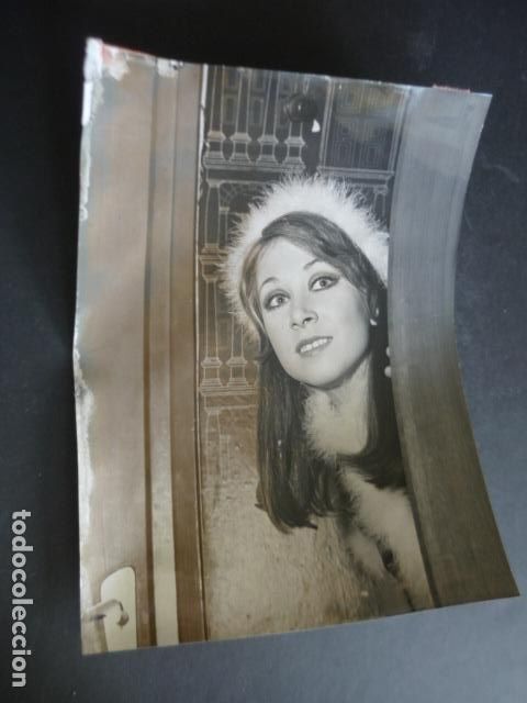 Cin&eacute;ma: MARIA JOSE GOYANES ACTRIZ ANTIGUA FOTOGRAFIA ORIGINAL 18 X 24 CM