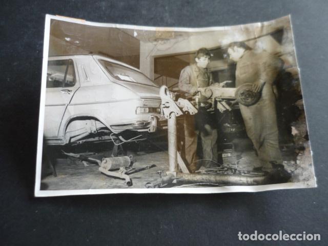 Cinema: MADRID SERVICIO OFICIAL DE CHRYSLER TALLER ANTIGUA FOTOGRAFIA ORIGINAL 18 X 13 CM