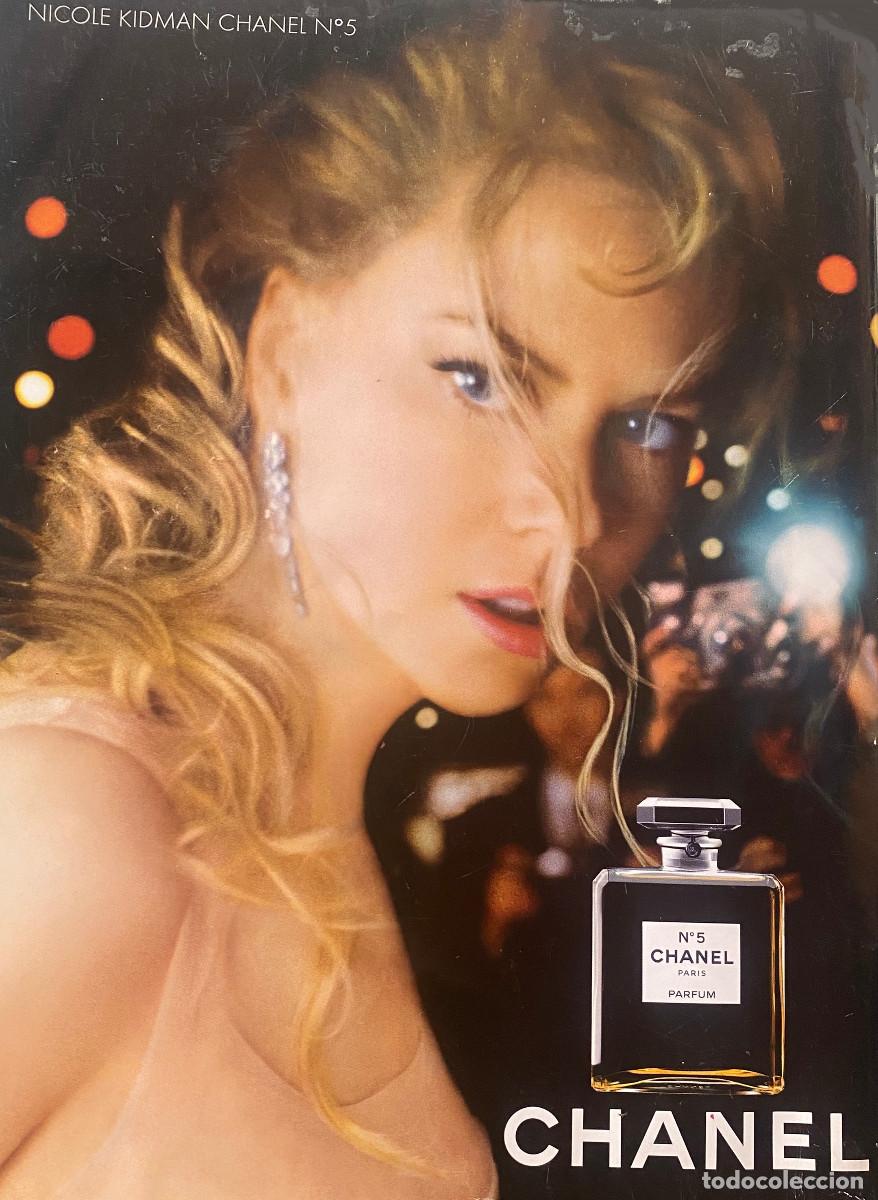 Cine: Publicidad de Chanel, con la actriz Nicole Kidman. P&aacute;gina de revista a&ntilde;o 2004, enmarcable. Nueva.