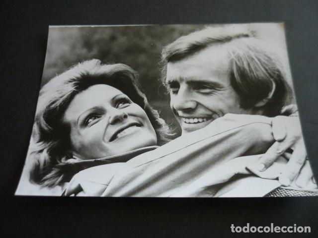 Cine: LOS ALPES DOSCIENTOS CINCUENTA MIL DOLARES ESCENA DE PELICULA ANTIGUA FOTOGRAFIA ORIGINAL 18 X 24 CM