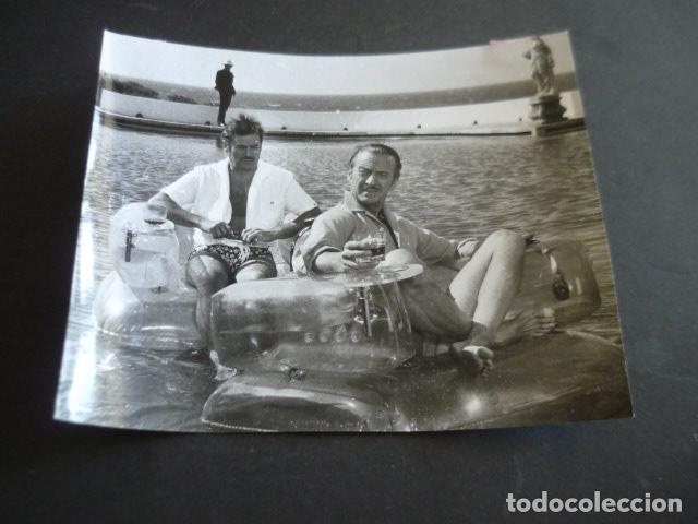 Cine: EL CEREBRO DAVID NIVEN ACTOR ESCENA DE LA PELICULA ANTIGUA FOTOGRAFIA ORIGINAL 24 X 18 CM