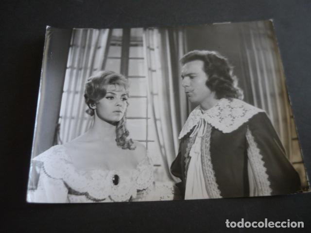 Cine: LOS TRES MOSQUETEROS ESCENA DE LA PELICULA ANTIGUA FOTOGRAFIA ORIGINAL 18 X 24 CM