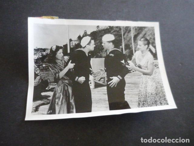 Cine: MARINO AL AGUA ESCENA DE LA PELICULA ANTIGUA FOTOGRAFIA ORIGINAL 16 X 12 CM